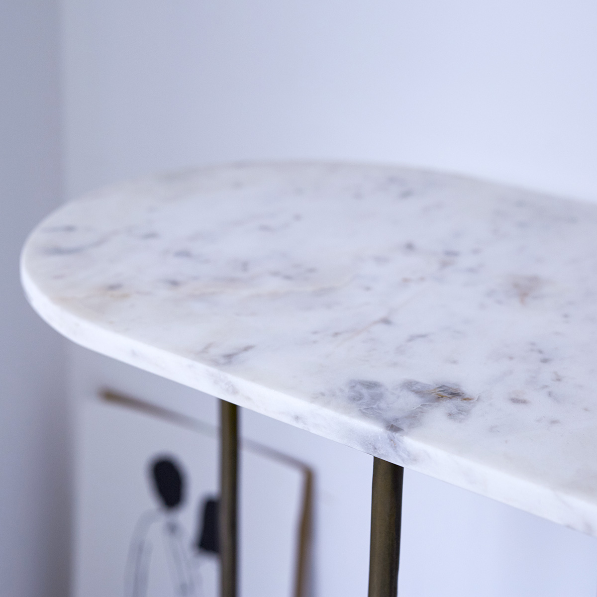 Gustav Marble and Metal Console 120 Gustav Marble and Metal Console 120