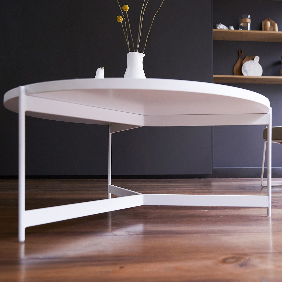 Happy white metal Coffee Table Happy white metal Coffee Table