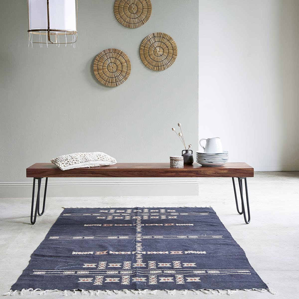 Helga solid sheesham Bench 180 Helga solid sheesham Bench 180