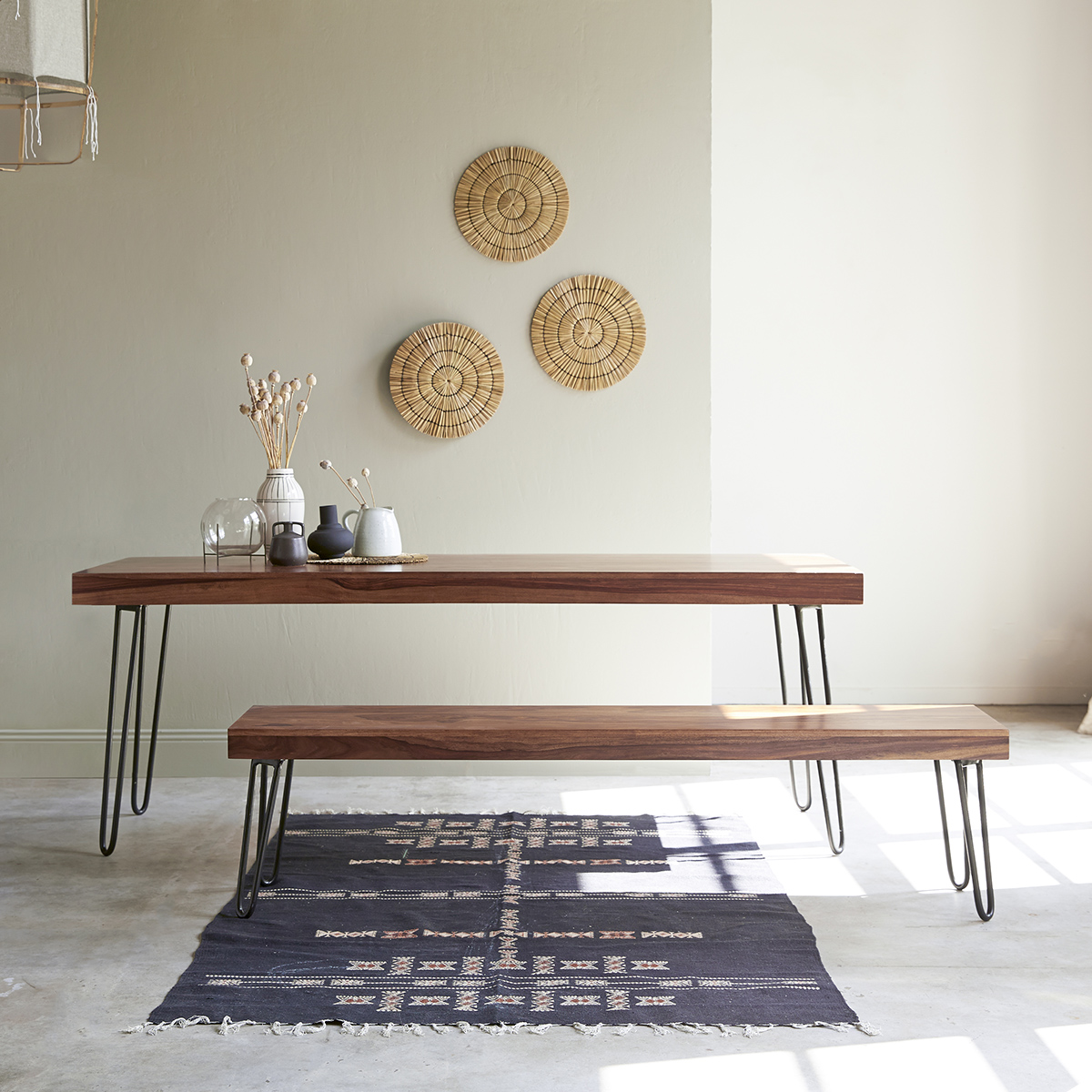 Helga solid sheesham Bench 180 Helga solid sheesham Bench 180