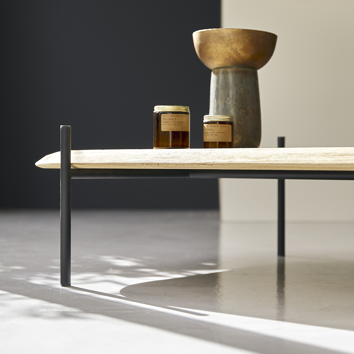 Honorine 140x75 teak coffee table Honorine 140x75 teak coffee table