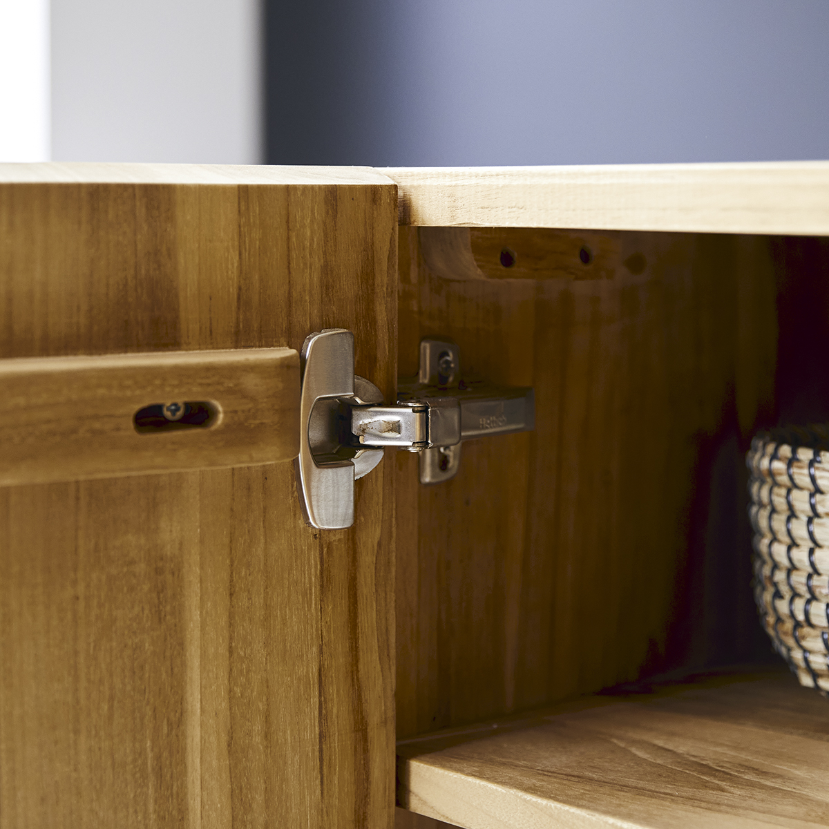 Honorine 165 low solid teak sideboard Honorine 165 low solid teak sideboard