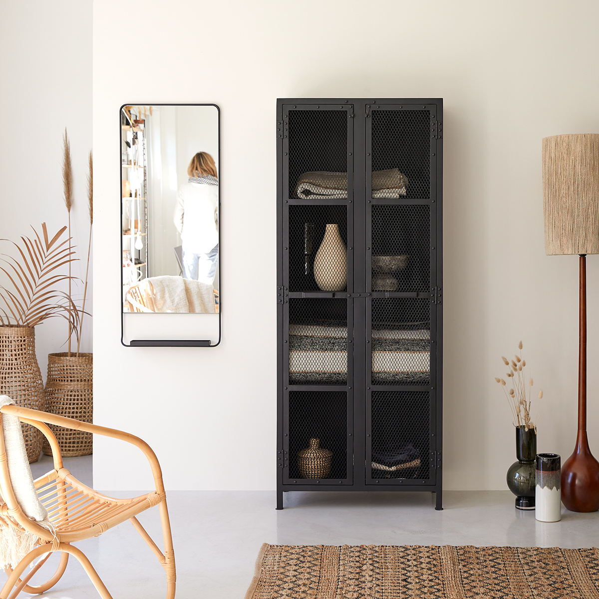 Industriel Metal Mesh Cabinet 175 Industriel Metal Mesh Cabinet 175