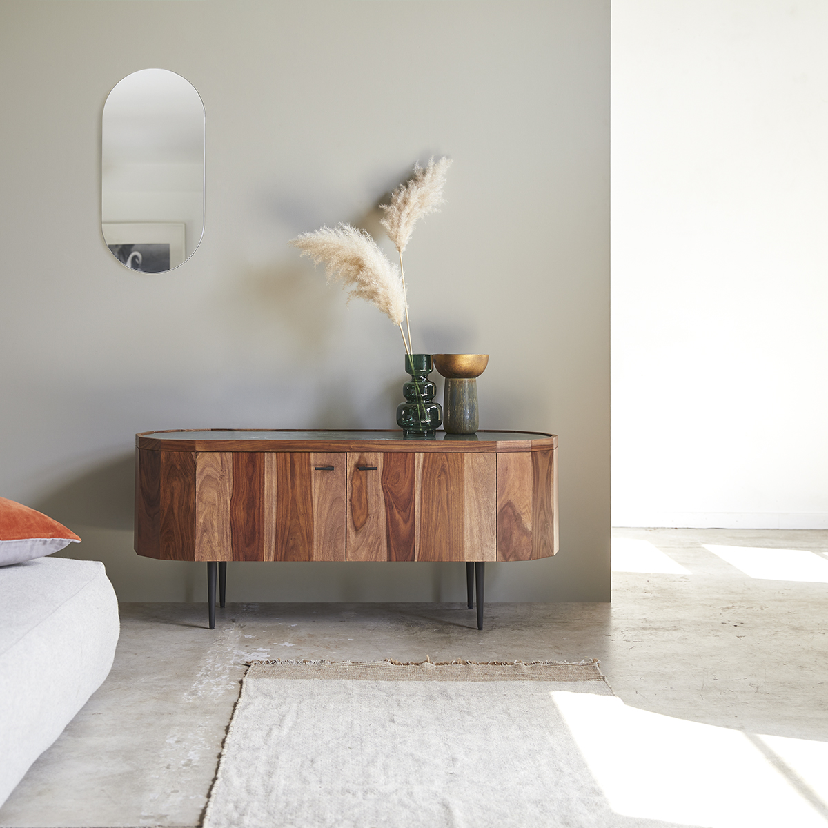 Jade solid sheesham and Marble TV Unit 130 Jade solid sheesham and Marble TV Unit 130