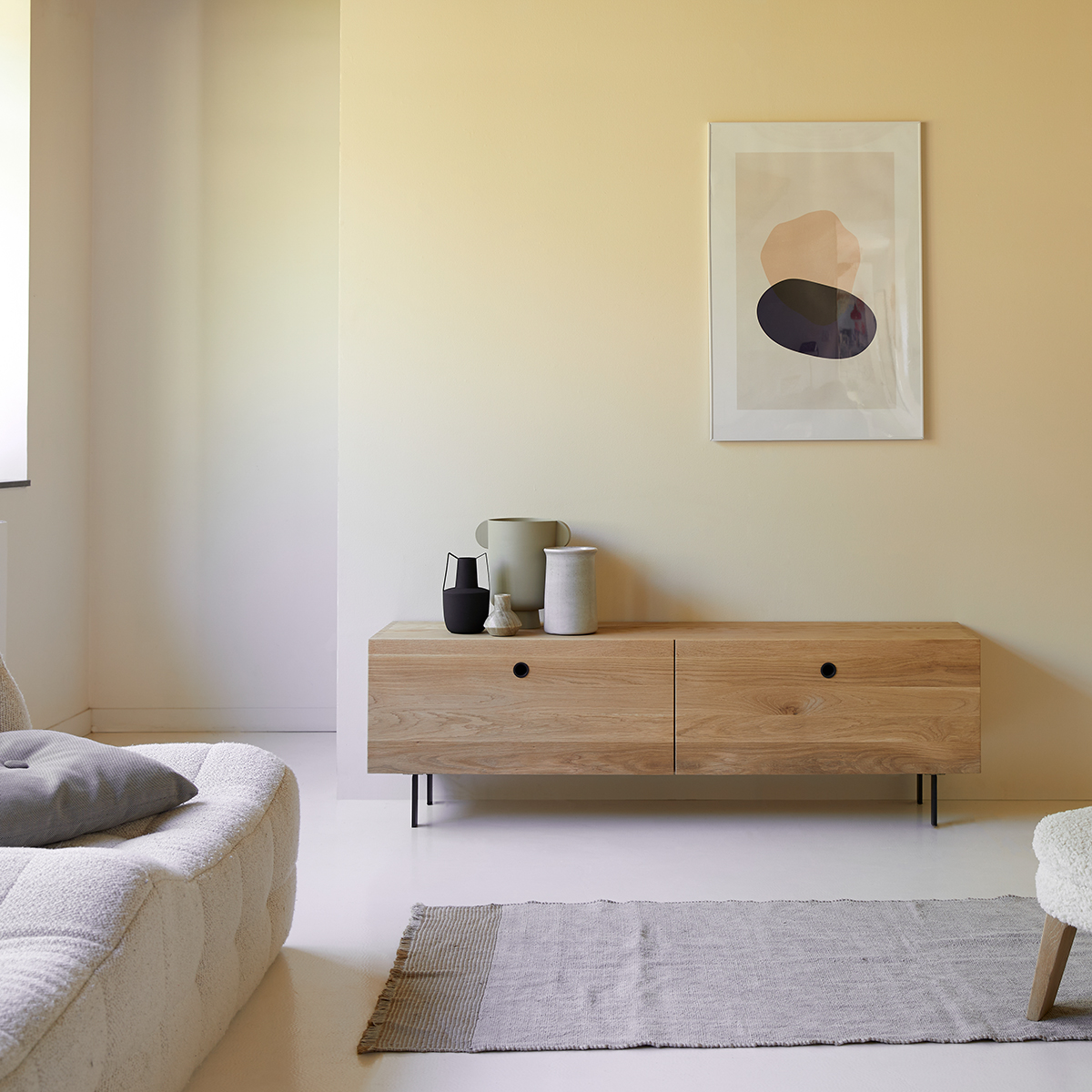 Jeanne solid oak TV Stand 160 cm Jeanne solid oak TV Stand 160 cm