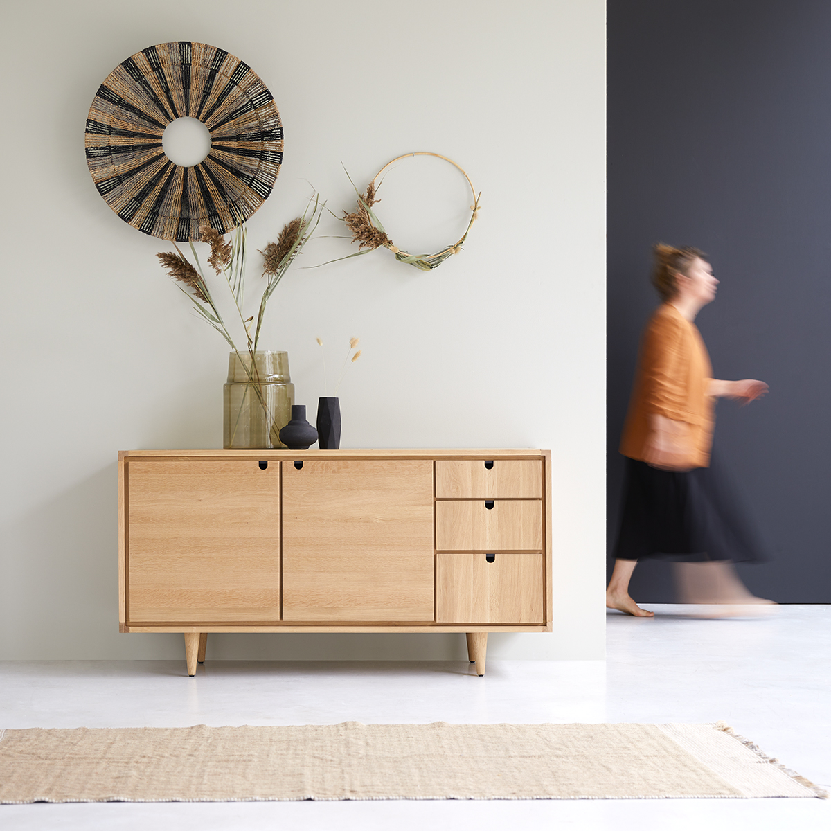 Jonàk solid oak sideboard 145 Jonàk solid oak sideboard 145