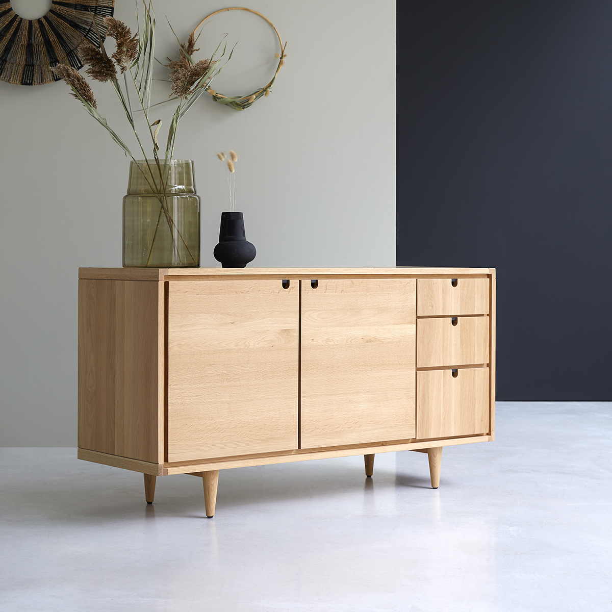 Jonàk solid oak sideboard 145 Jonàk solid oak sideboard 145