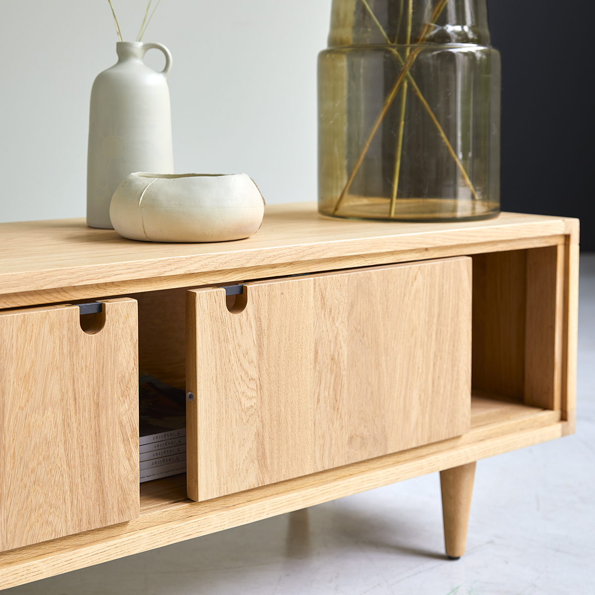 Jonàk solid oak TV Stand 140 cm Jonàk solid oak TV Stand 140 cm