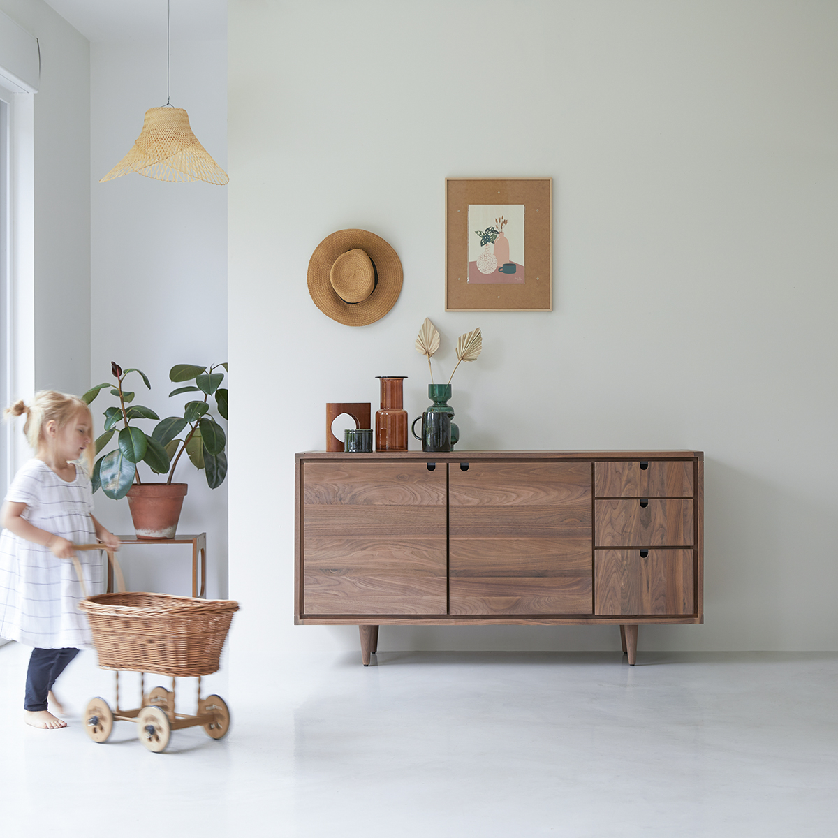 Jonàk solid walnut sideboard 145 Jonàk solid walnut sideboard 145