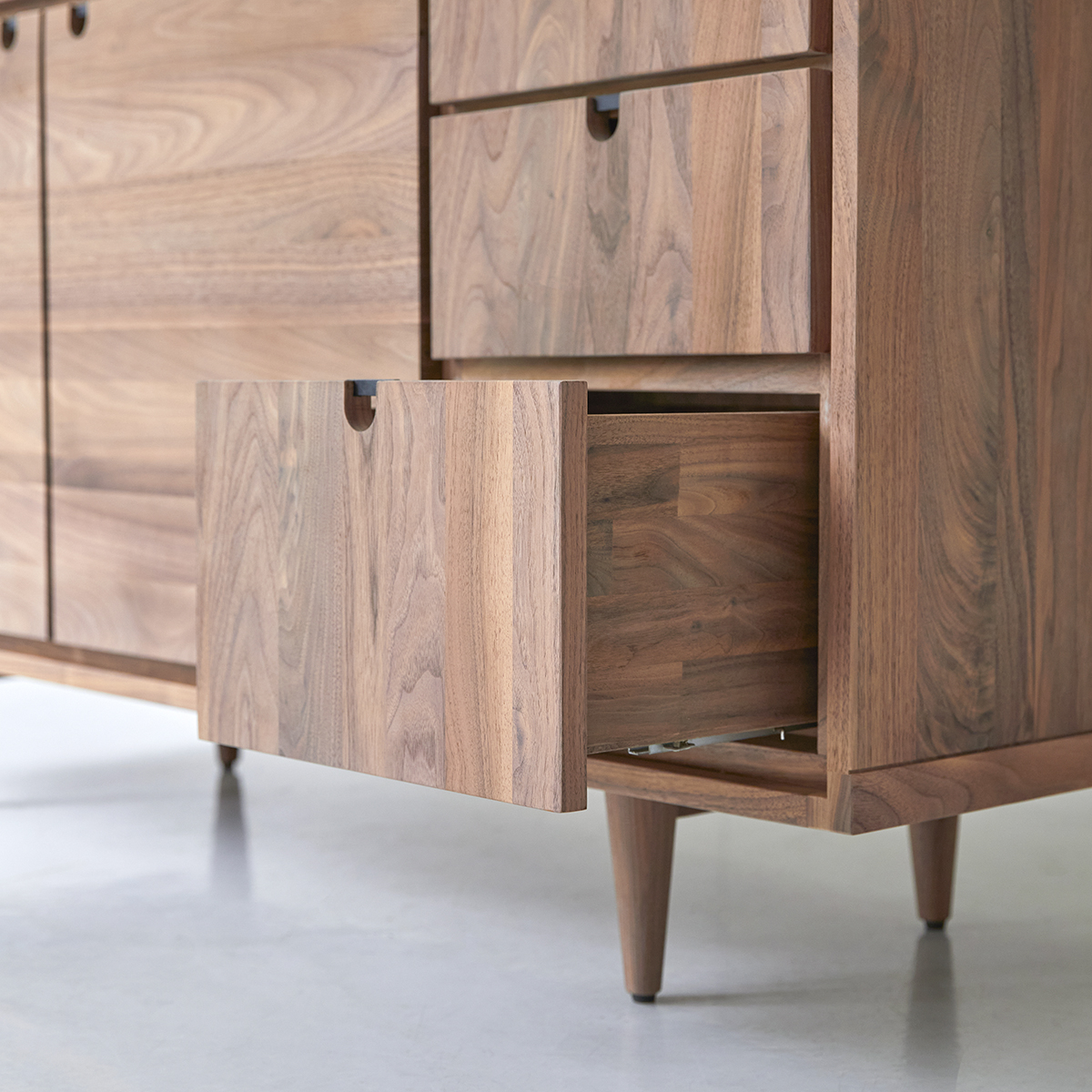 Jonàk solid walnut sideboard 145 Jonàk solid walnut sideboard 145