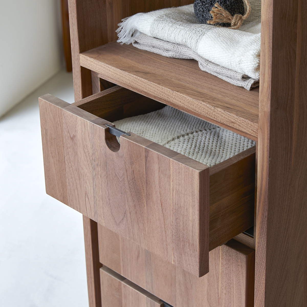 Jonàk solid walnut tall bathroom unit 180 Jonàk solid walnut tall bathroom unit 180
