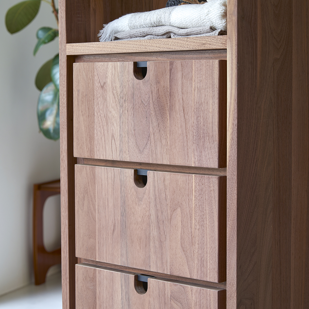 Jonàk solid walnut tall bathroom unit 180 Jonàk solid walnut tall bathroom unit 180