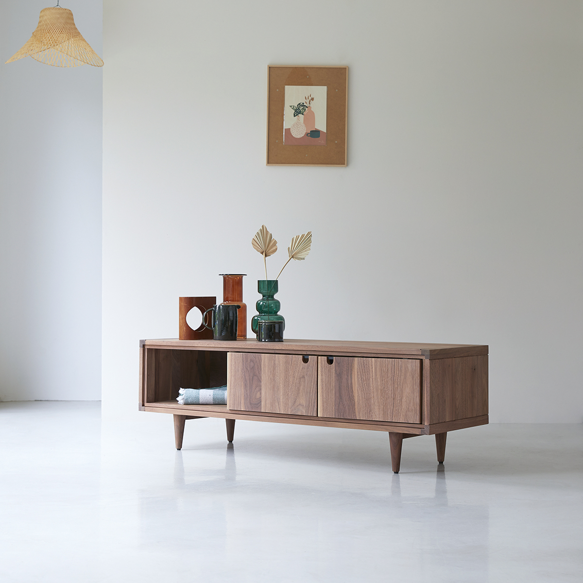 Jonàk solid walnut TV Stand 140 cm Jonàk solid walnut TV Stand 140 cm