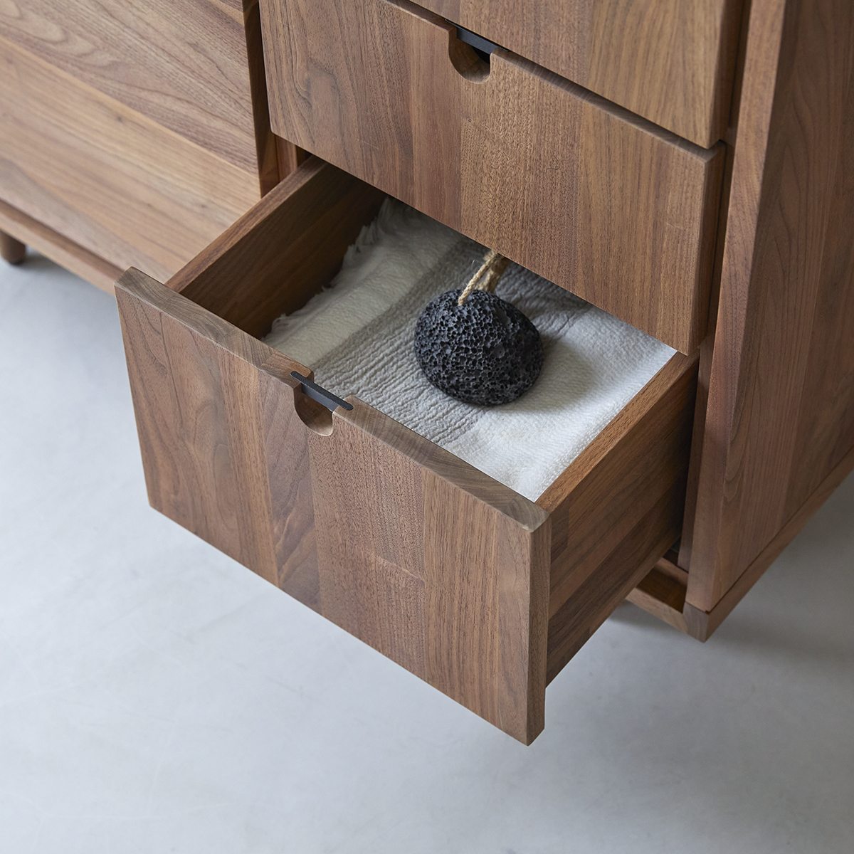 Jonàk solid walnut vanity unit 95 Jonàk solid walnut vanity unit 95