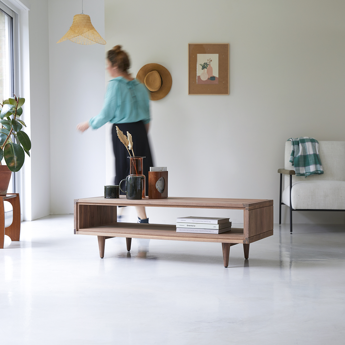 Jonàk Walnut coffee table 120X50 Jonàk Walnut coffee table 120X50