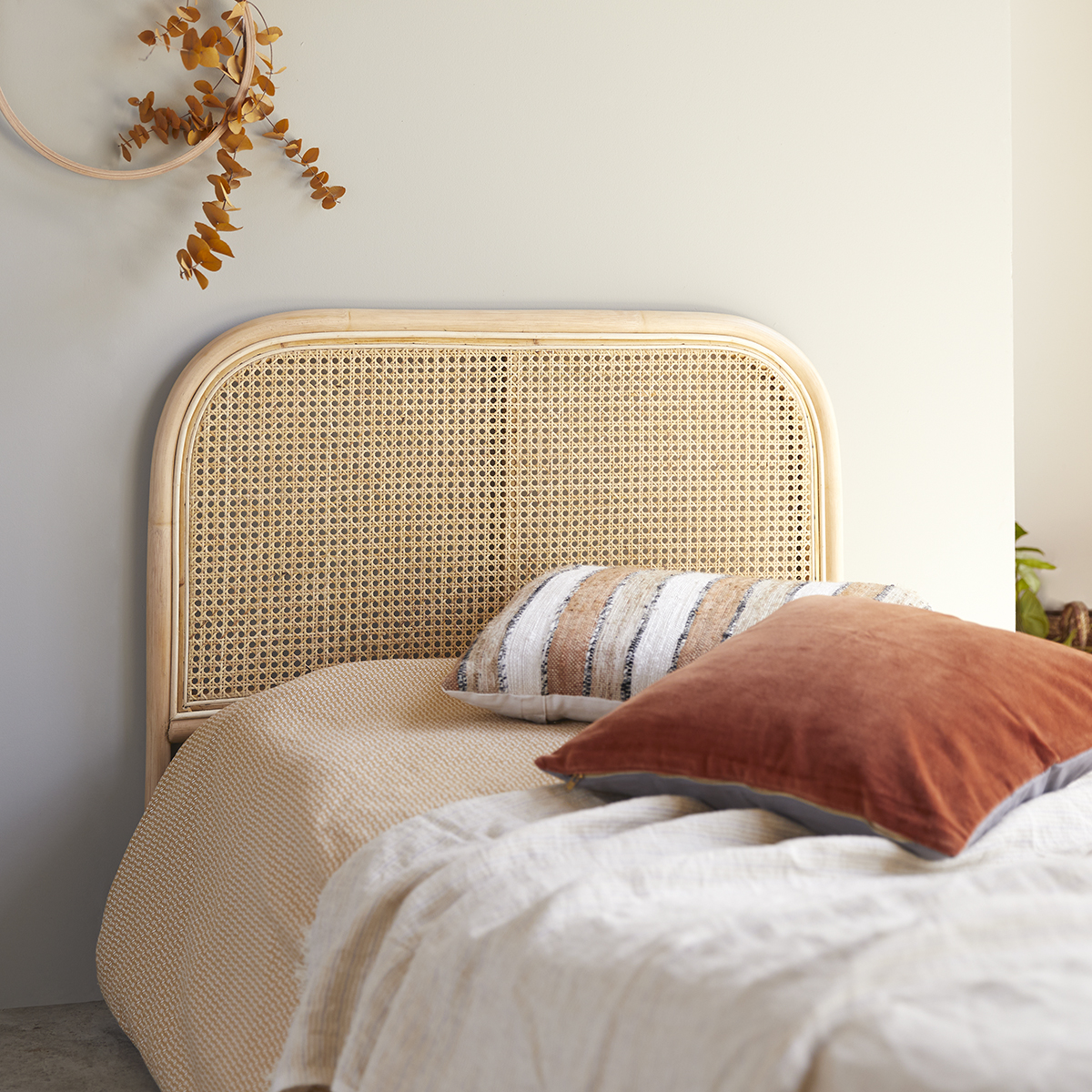 Joséphine caned rattan Headboard 90 cm Joséphine caned rattan Headboard 90 cm