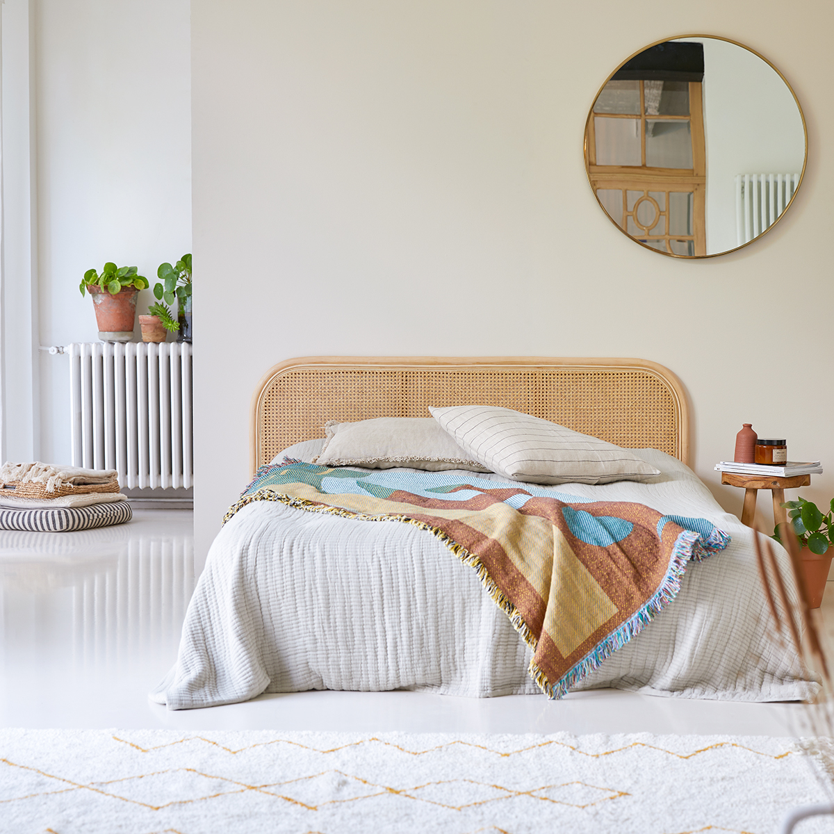 Josephine rattan Headboard 160 cm Josephine rattan Headboard 160 cm