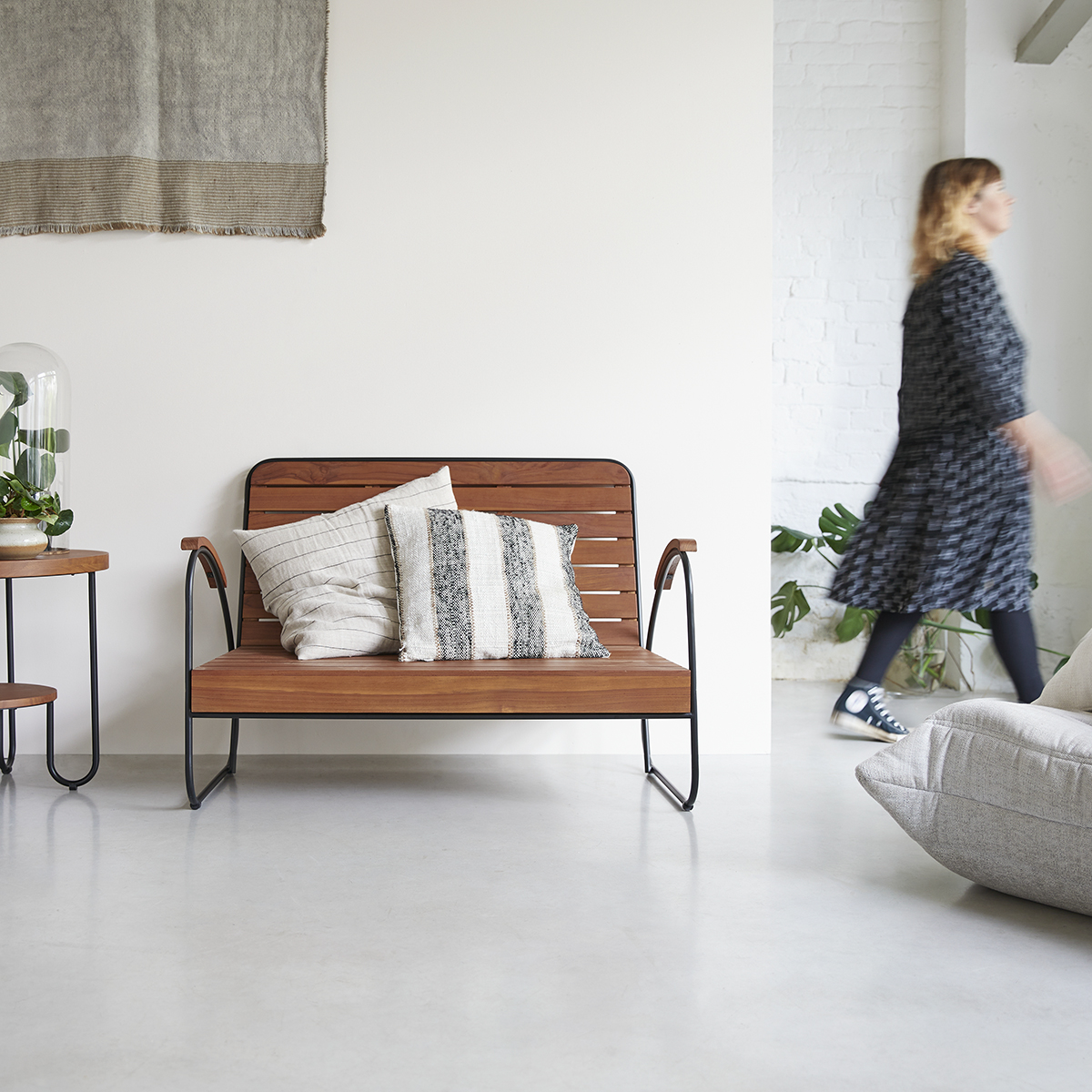 Key Wood Double Armchair Key Wood Double Armchair