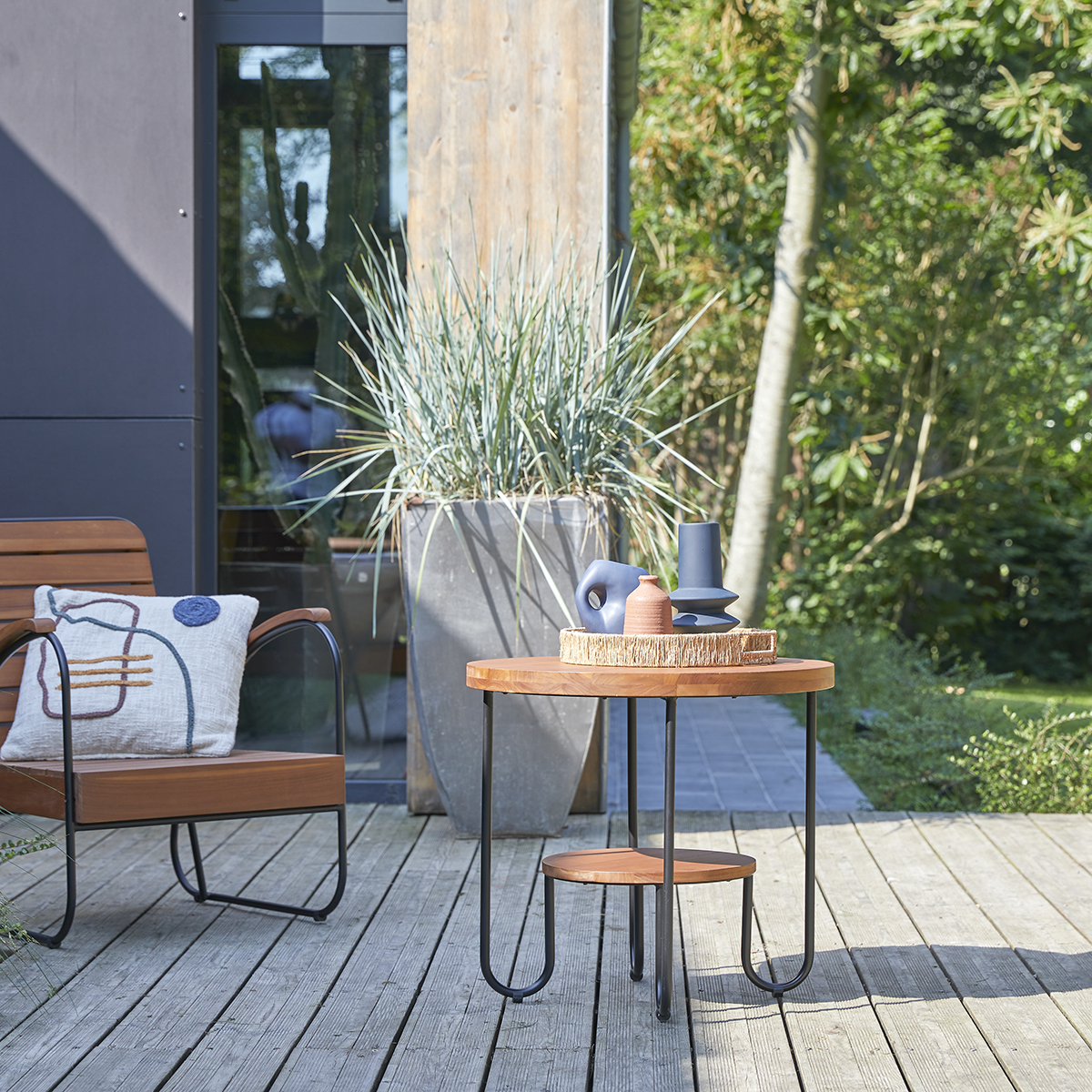 Key Wood Outdoor Coffee Table Key Wood Outdoor Coffee Table