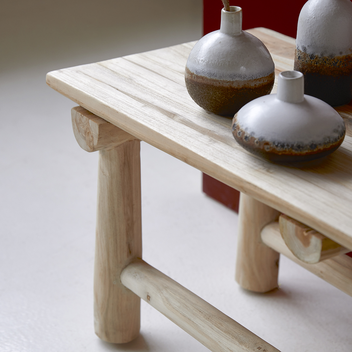 Kilim decorative solid teak bench 80 Kilim decorative solid teak bench 80