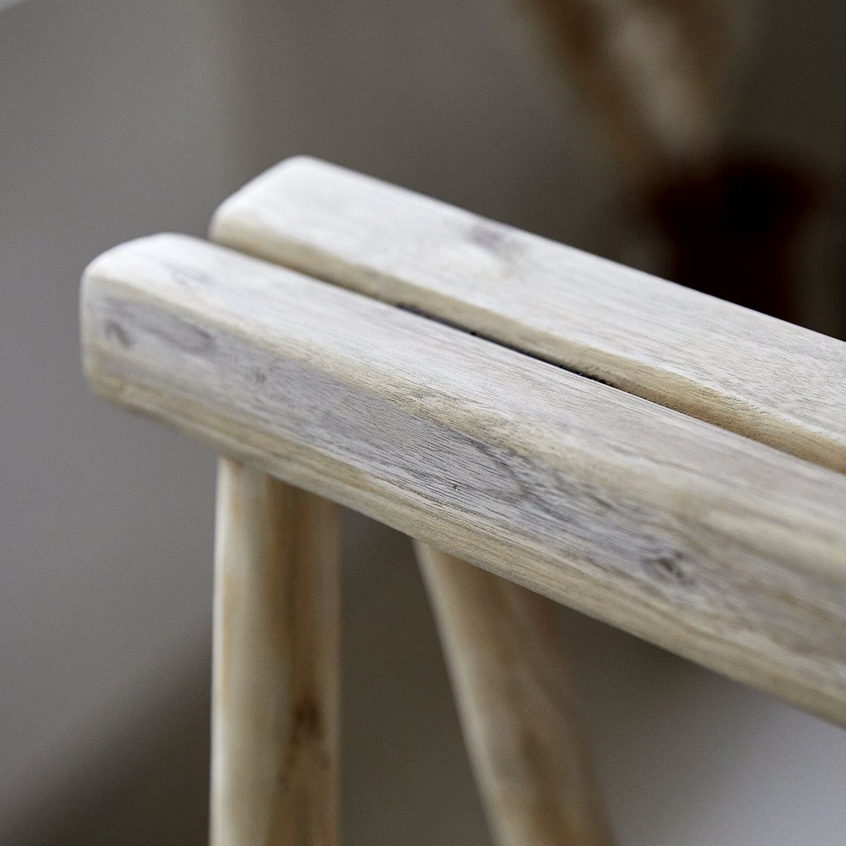 Kilim solid teak ladder towel rack 100 Kilim solid teak ladder towel rack 100