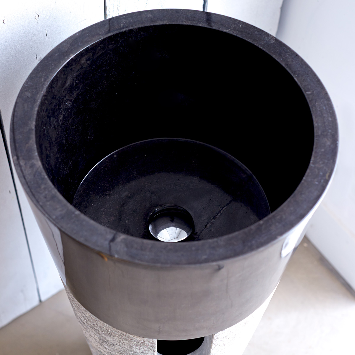 Koni marble pedestal Washbasin Koni marble pedestal Washbasin