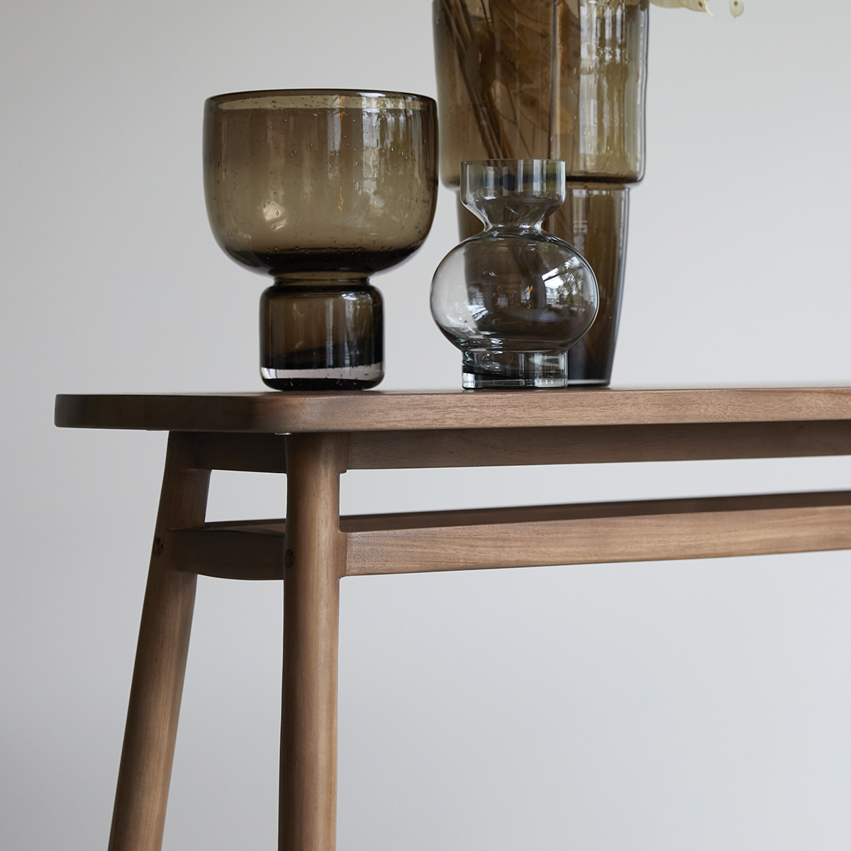 Konsole aus massives Teakholz 120 Twist Konsole aus massives Teakholz 120 Twist