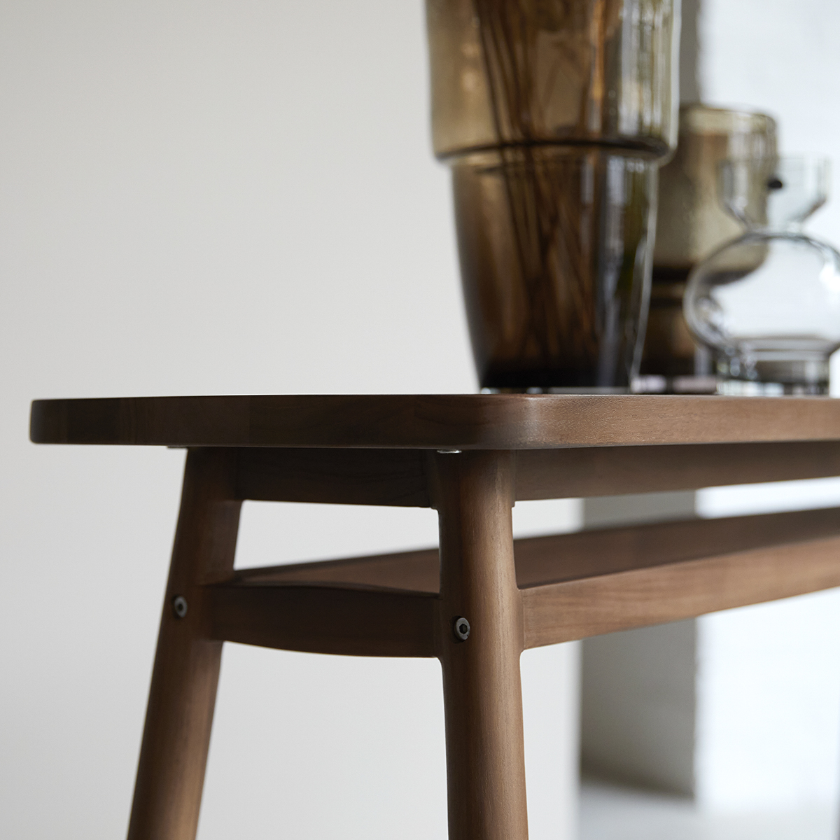 Konsole aus massives Teakholz 120 Twist Konsole aus massives Teakholz 120 Twist