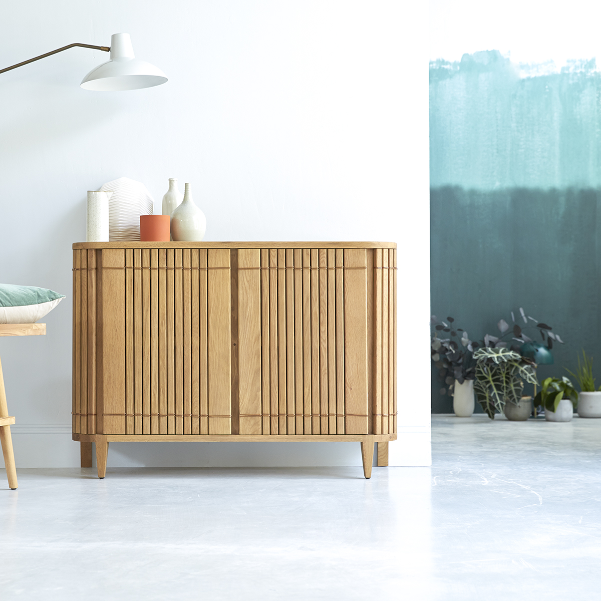 Koppar solid oak sideboard 115 Koppar solid oak sideboard 115