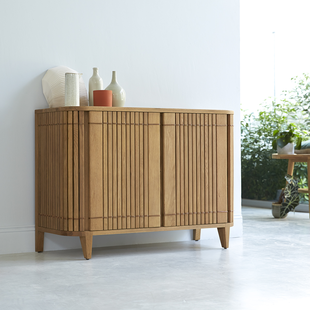 Koppar solid oak sideboard 115 Koppar solid oak sideboard 115