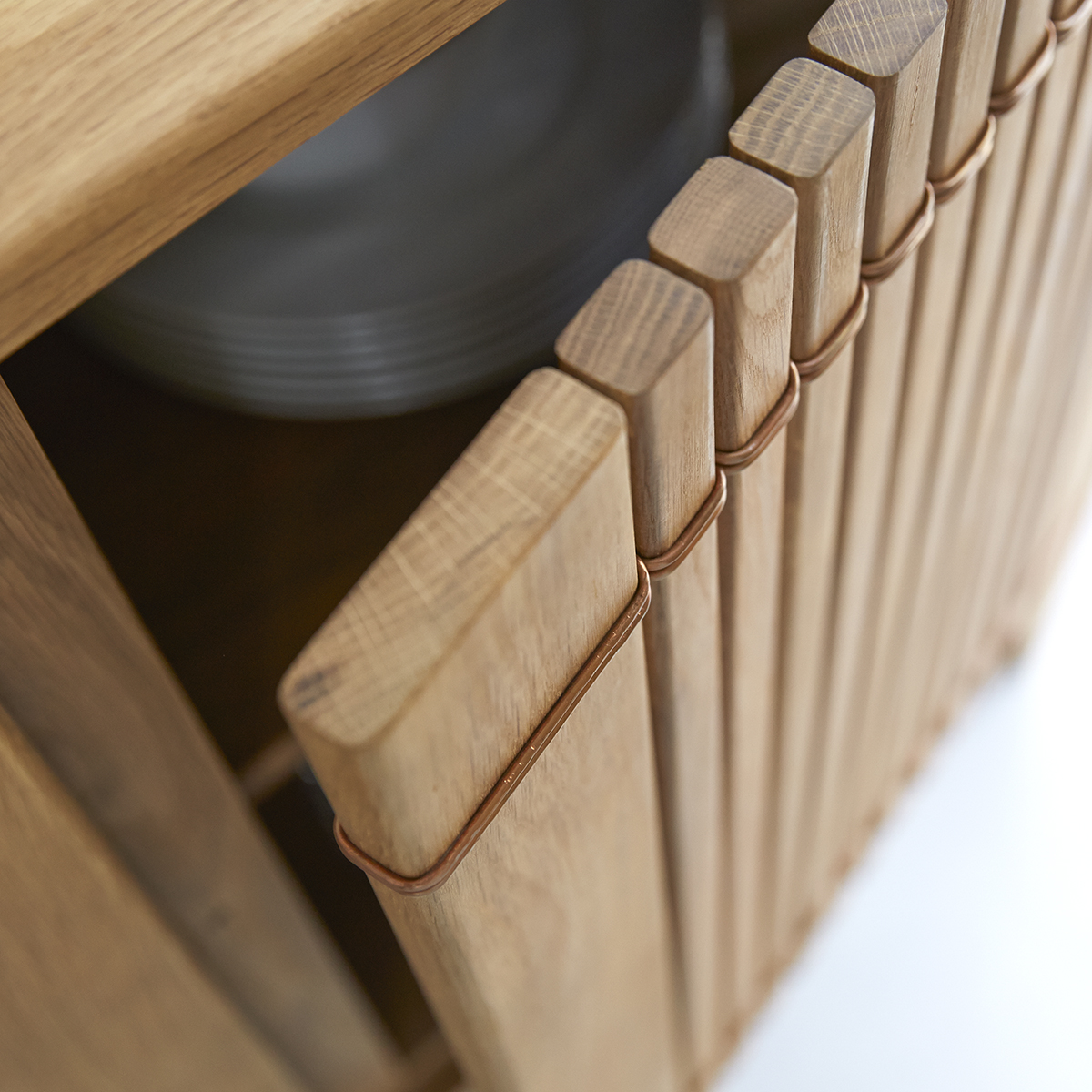 Koppar solid oak sideboard 115 Koppar solid oak sideboard 115