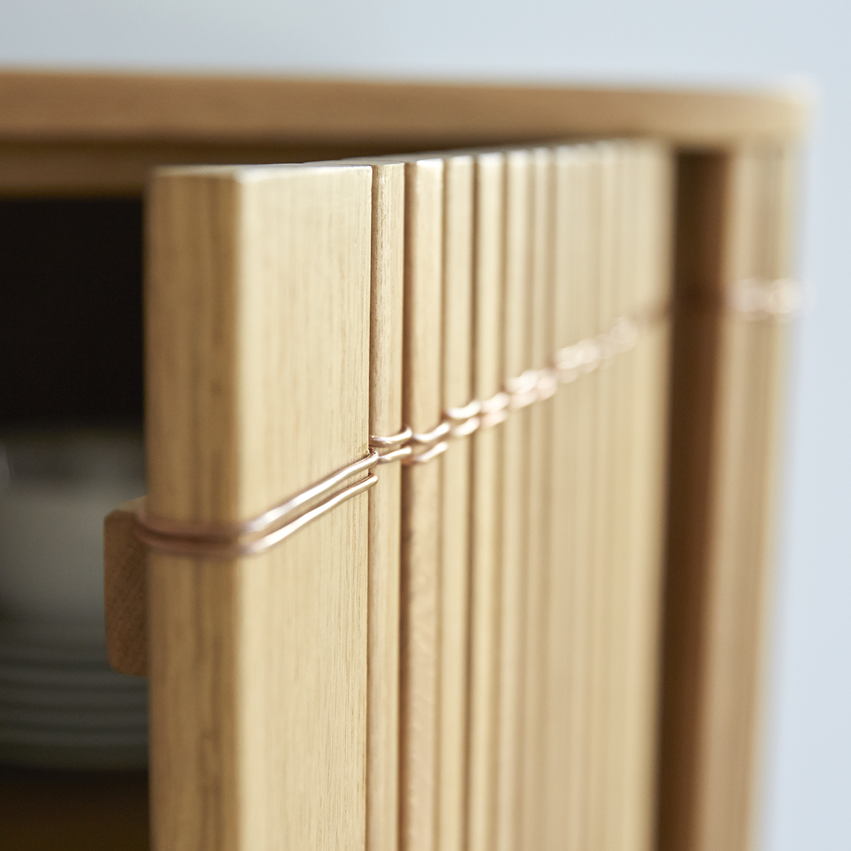 Koppar solid oak storage cupboard 145 Koppar solid oak storage cupboard 145