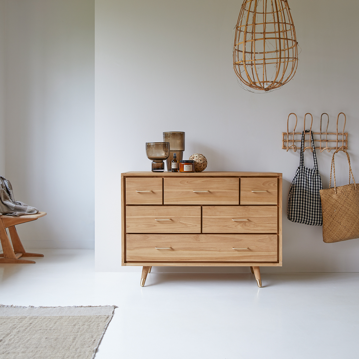 Kort solid teak Chest of drawers Kort solid teak Chest of drawers