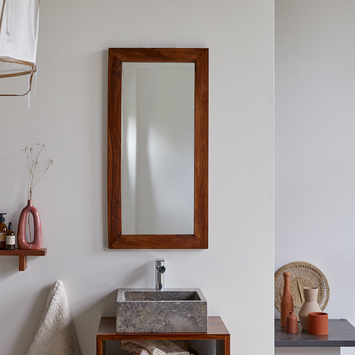 Kwarto Sheesham Mirror 100x50 Kwarto Sheesham Mirror 100x50