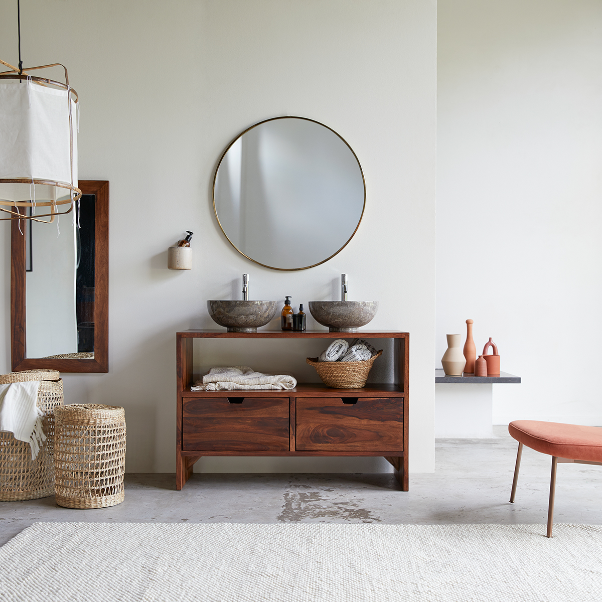 Kwarto solid sheesham Washstand 110 Kwarto solid sheesham Washstand 110