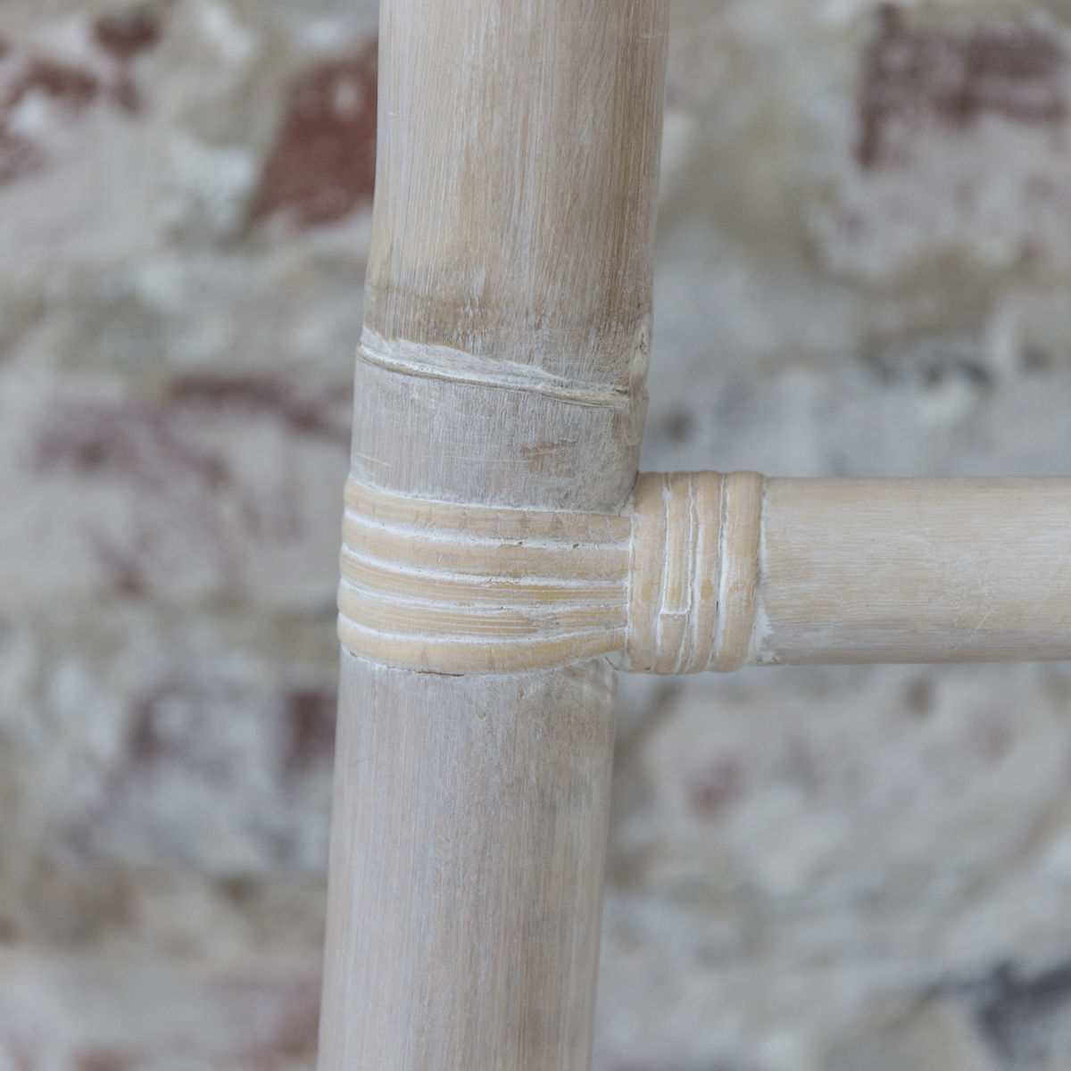 Ladder White Bamboo Linen Rack 200 Ladder White Bamboo Linen Rack 200