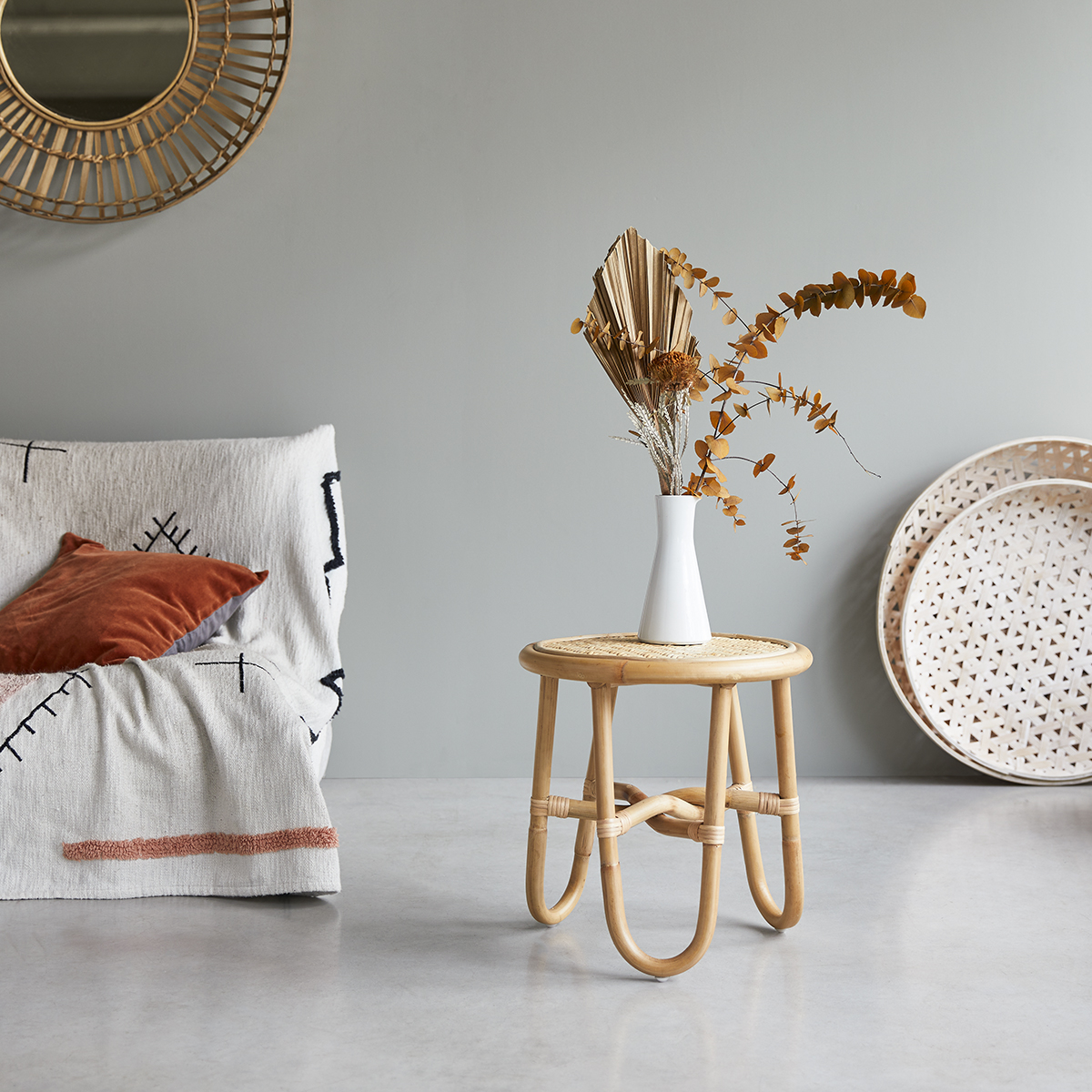 Lina rattan side table 40 Lina rattan side table 40