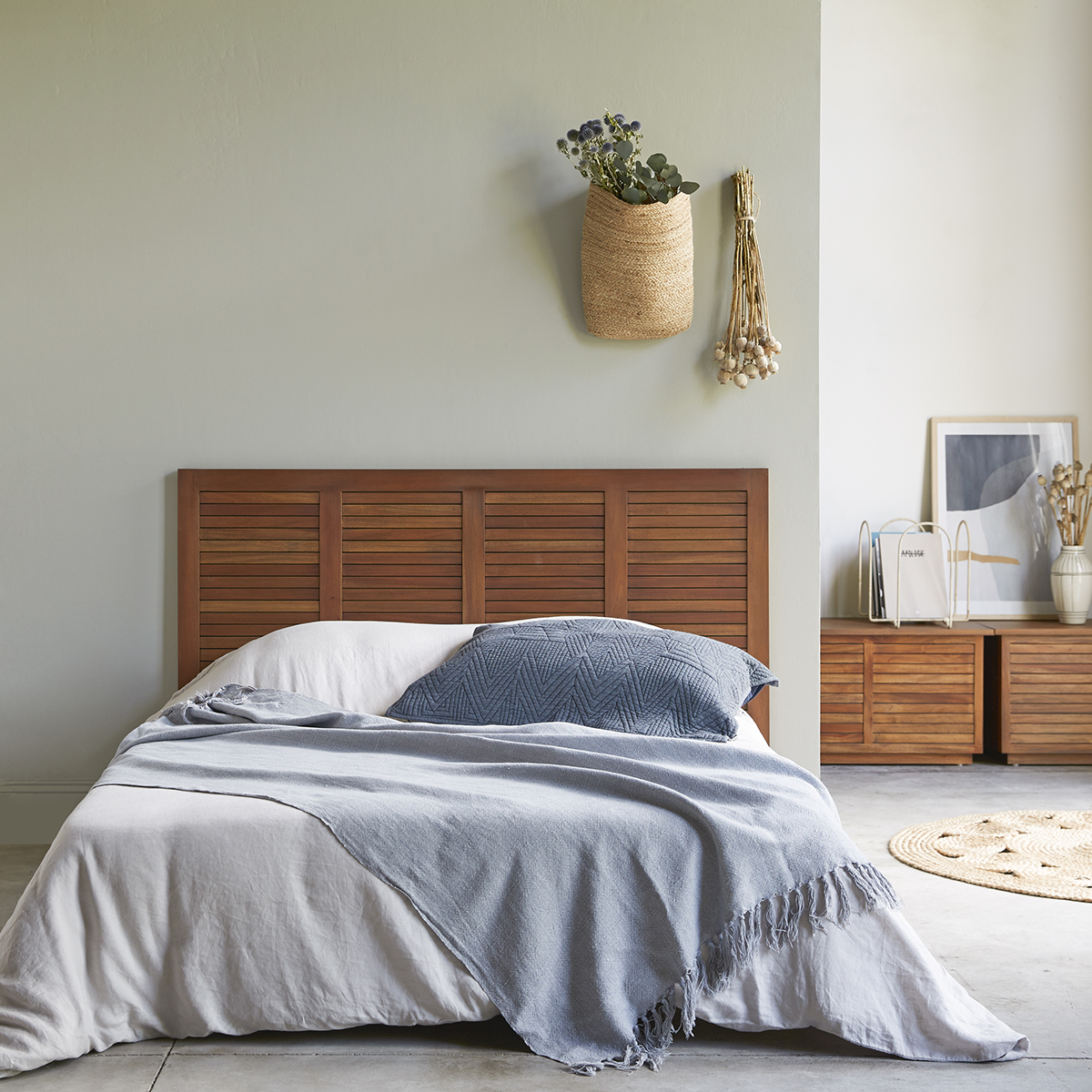 Loggia solid mahogany Headboard 160 cm Loggia solid mahogany Headboard 160 cm