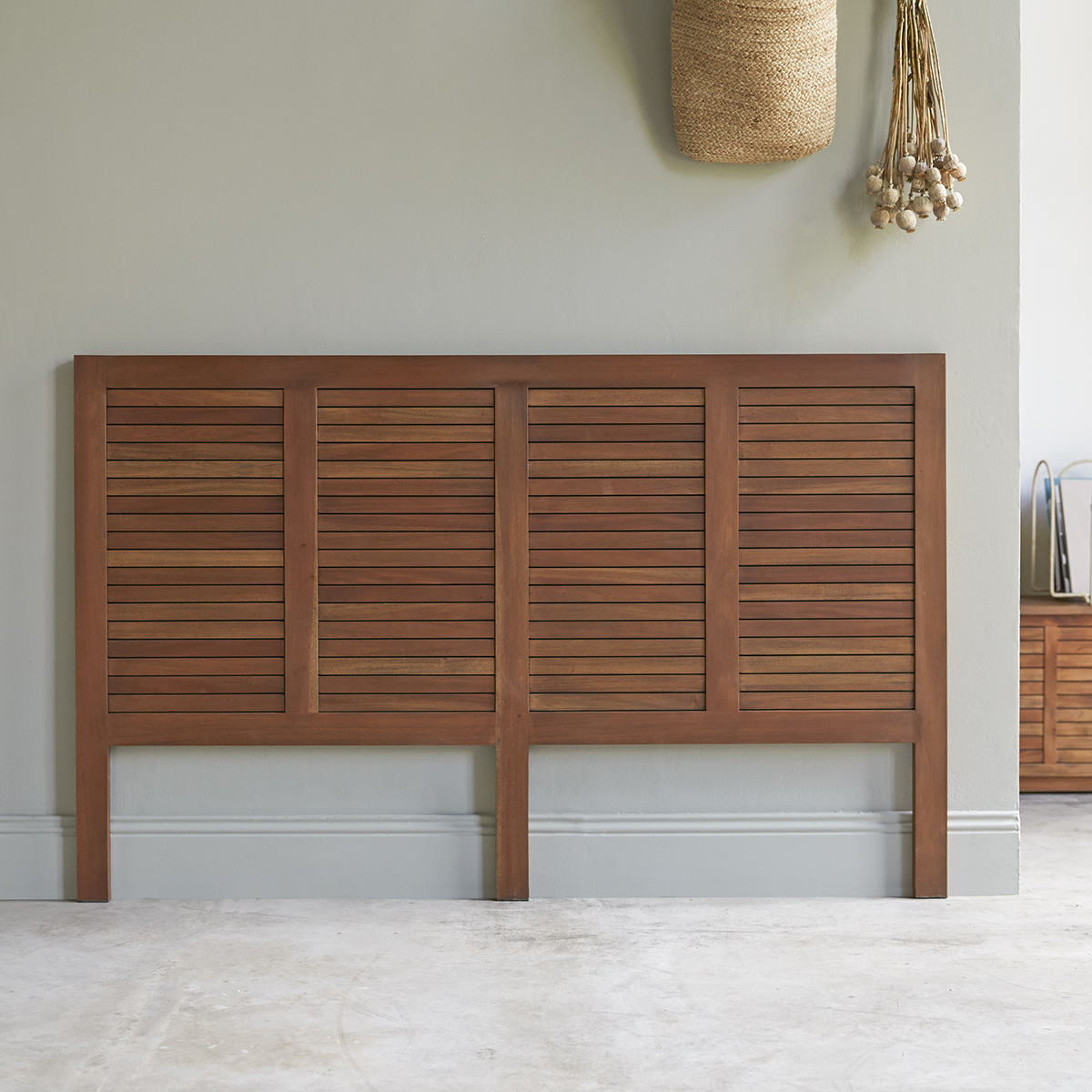 Loggia solid mahogany Headboard 160 cm Loggia solid mahogany Headboard 160 cm