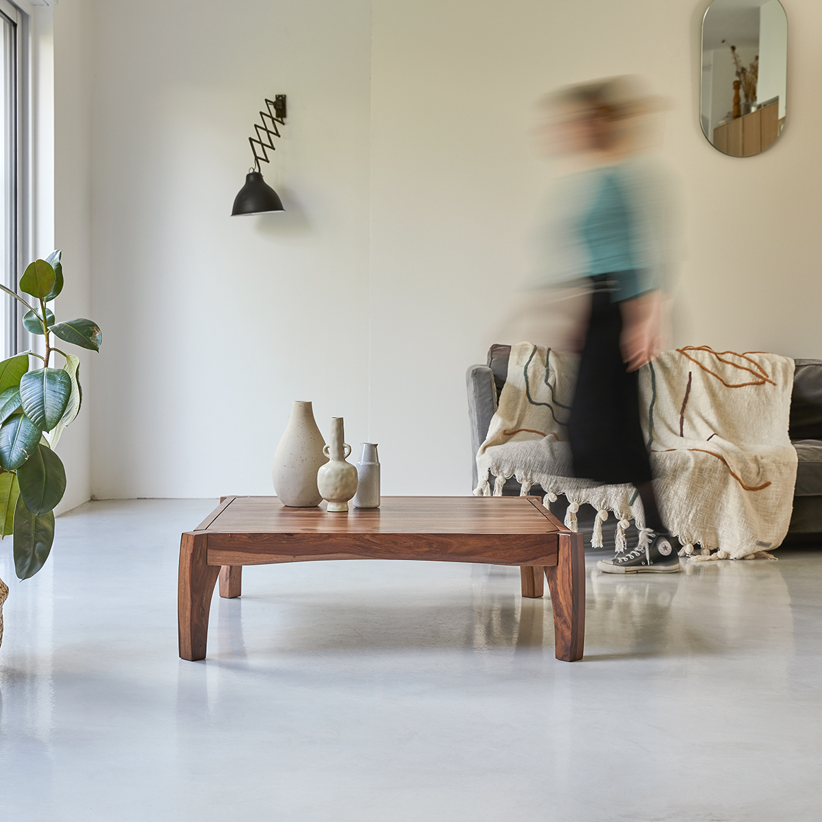 Luna solid sheesham Coffee Table Luna solid sheesham Coffee Table