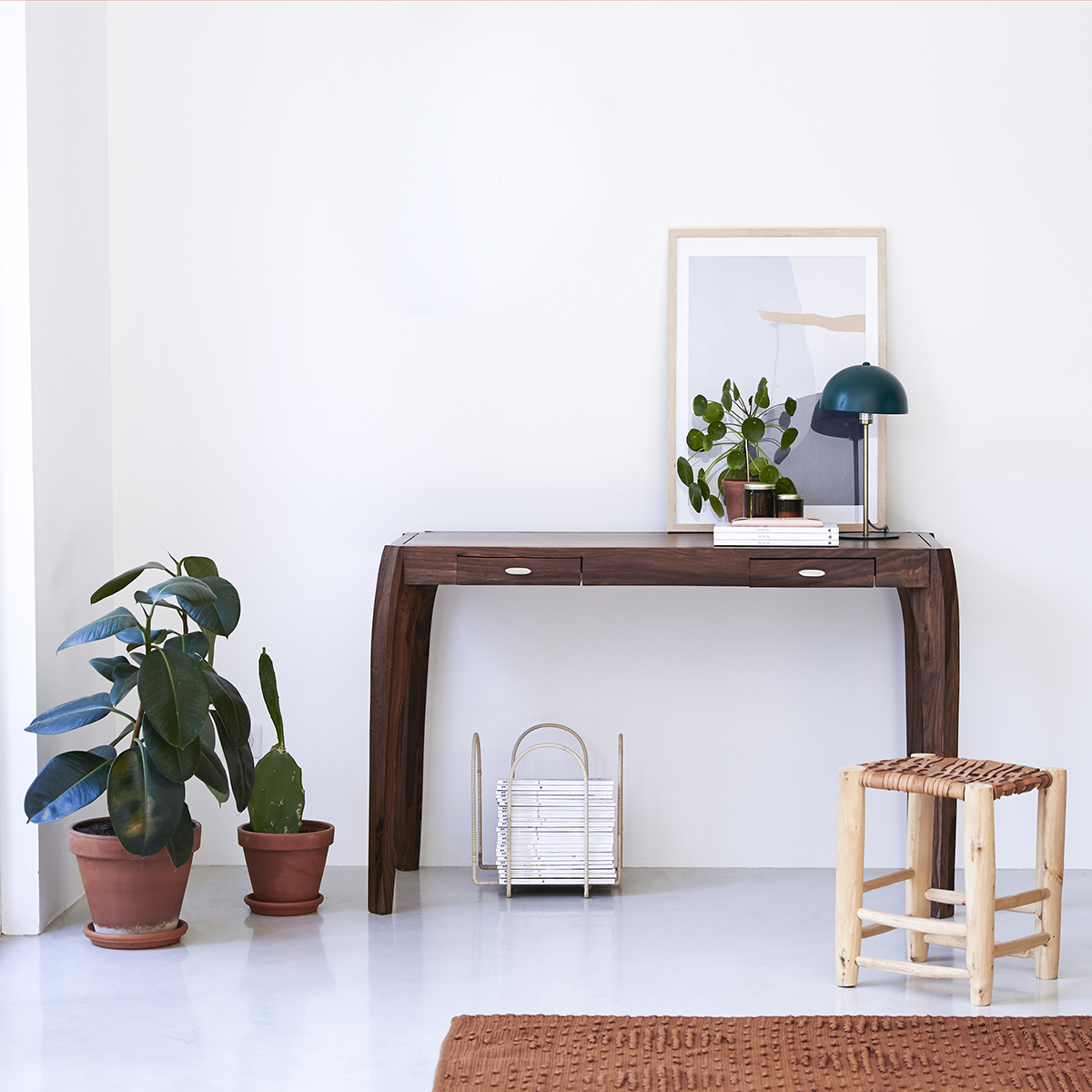 Luna solid sheesham Desk 120 Luna solid sheesham Desk 120