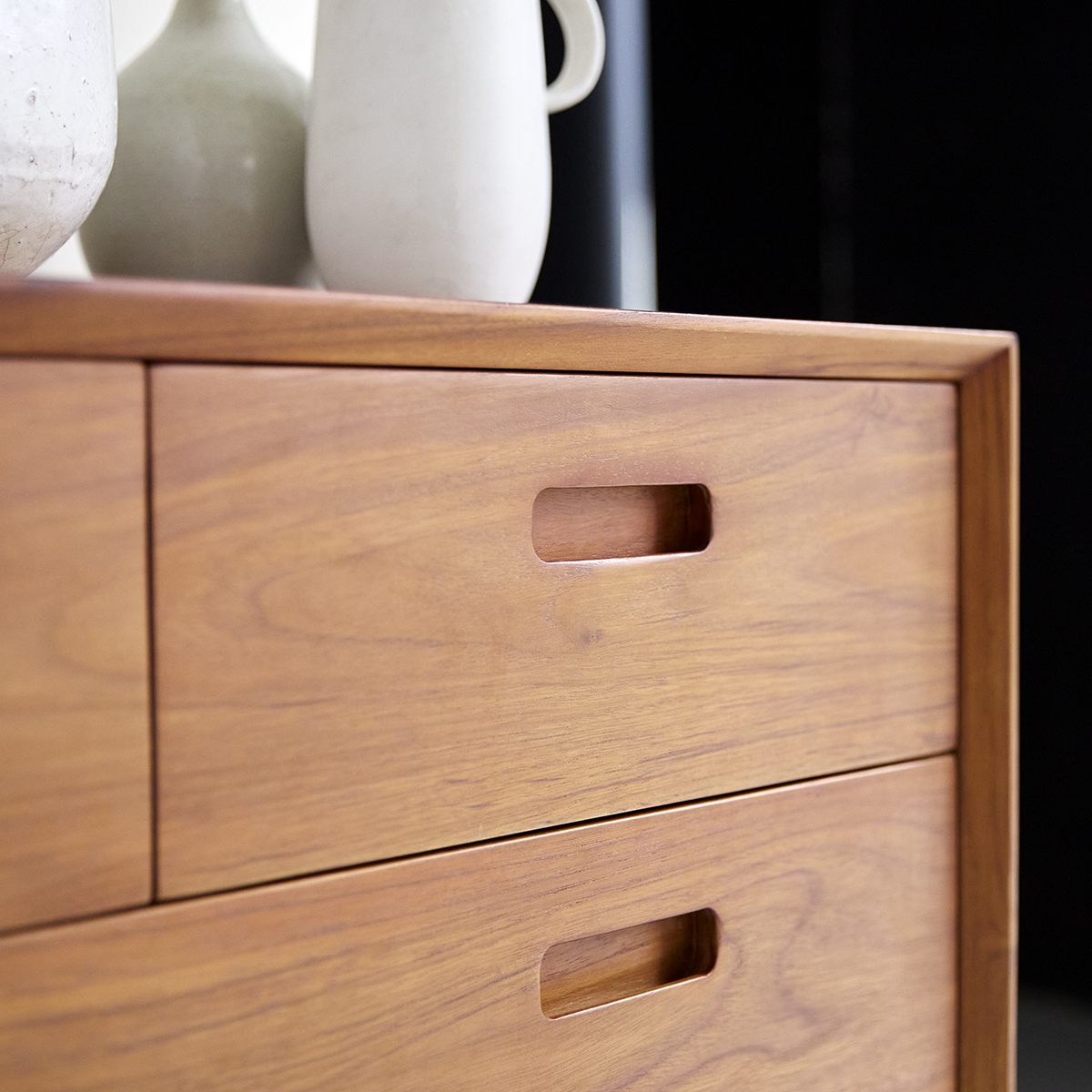 Magda 50's teak Chest of drawers Magda 50's teak Chest of drawers