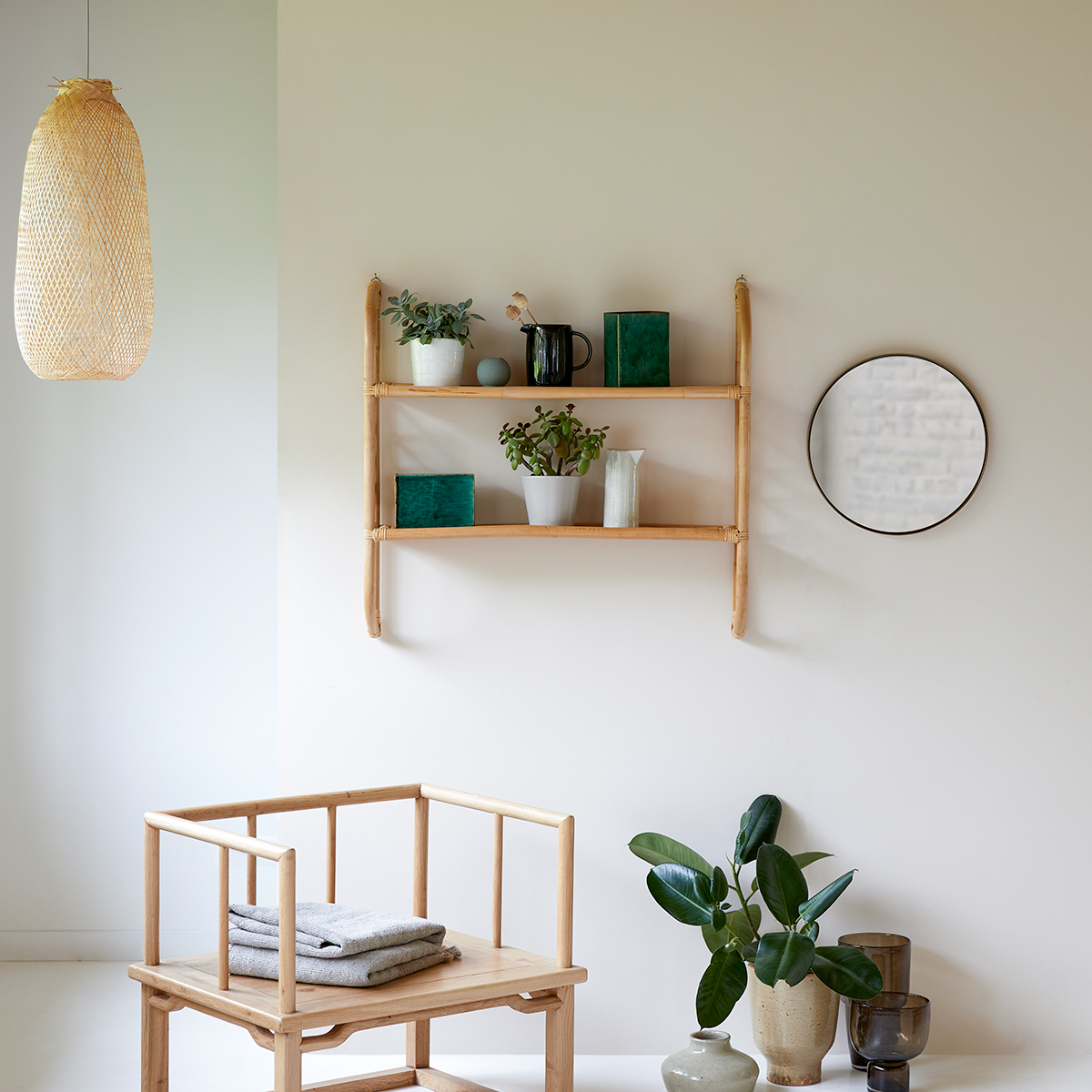 Marius Rattan Shelf Marius Rattan Shelf