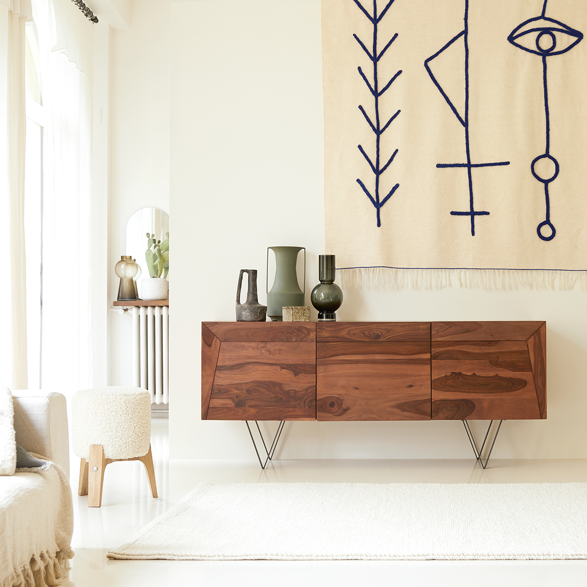 Metric solid sheesham Sideboard 175 Metric solid sheesham Sideboard 175