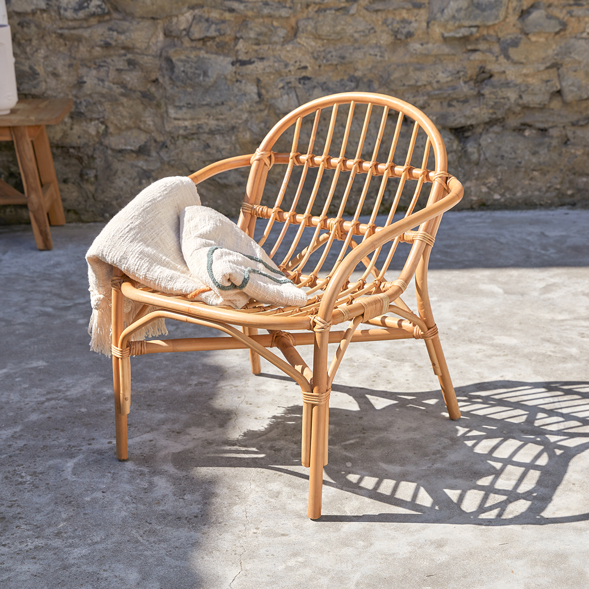 Mina natural Rattan Outdoor Chair Mina natural Rattan Outdoor Chair