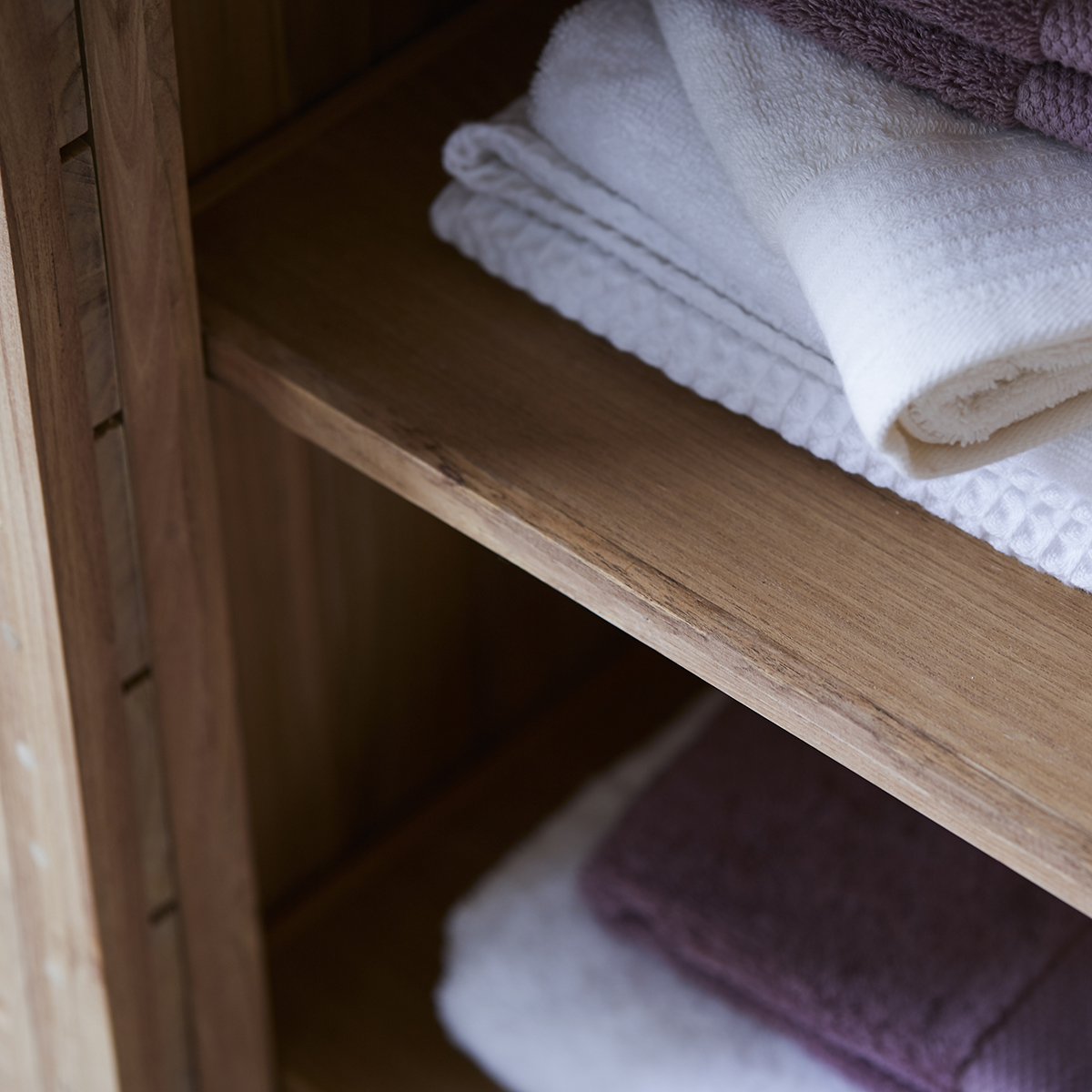 Minimalys solid teak Bathroom Column Cupboard 180 Minimalys solid teak Bathroom Column Cupboard 180