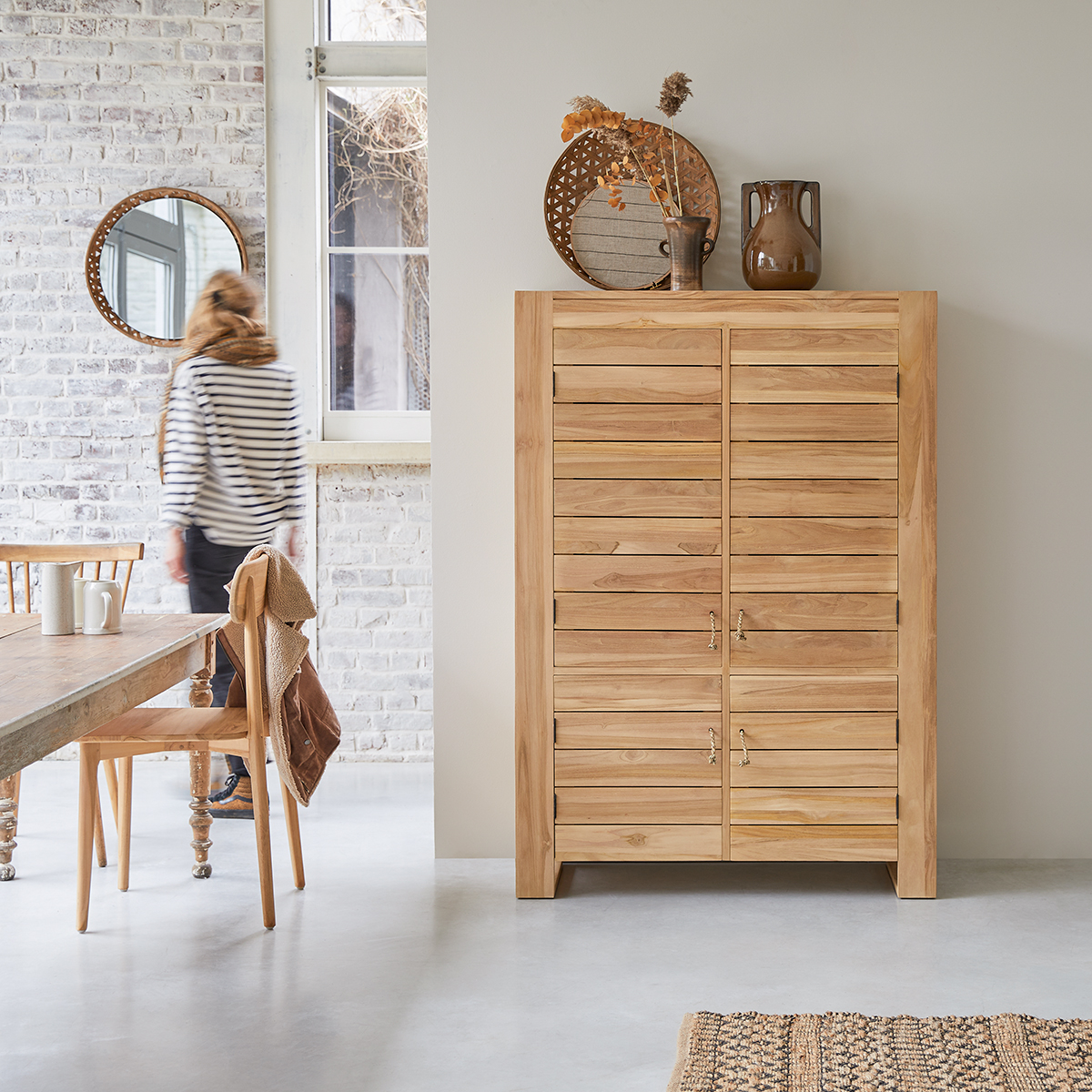 Minimalys solid teak Cupboard 160 Minimalys solid teak Cupboard 160