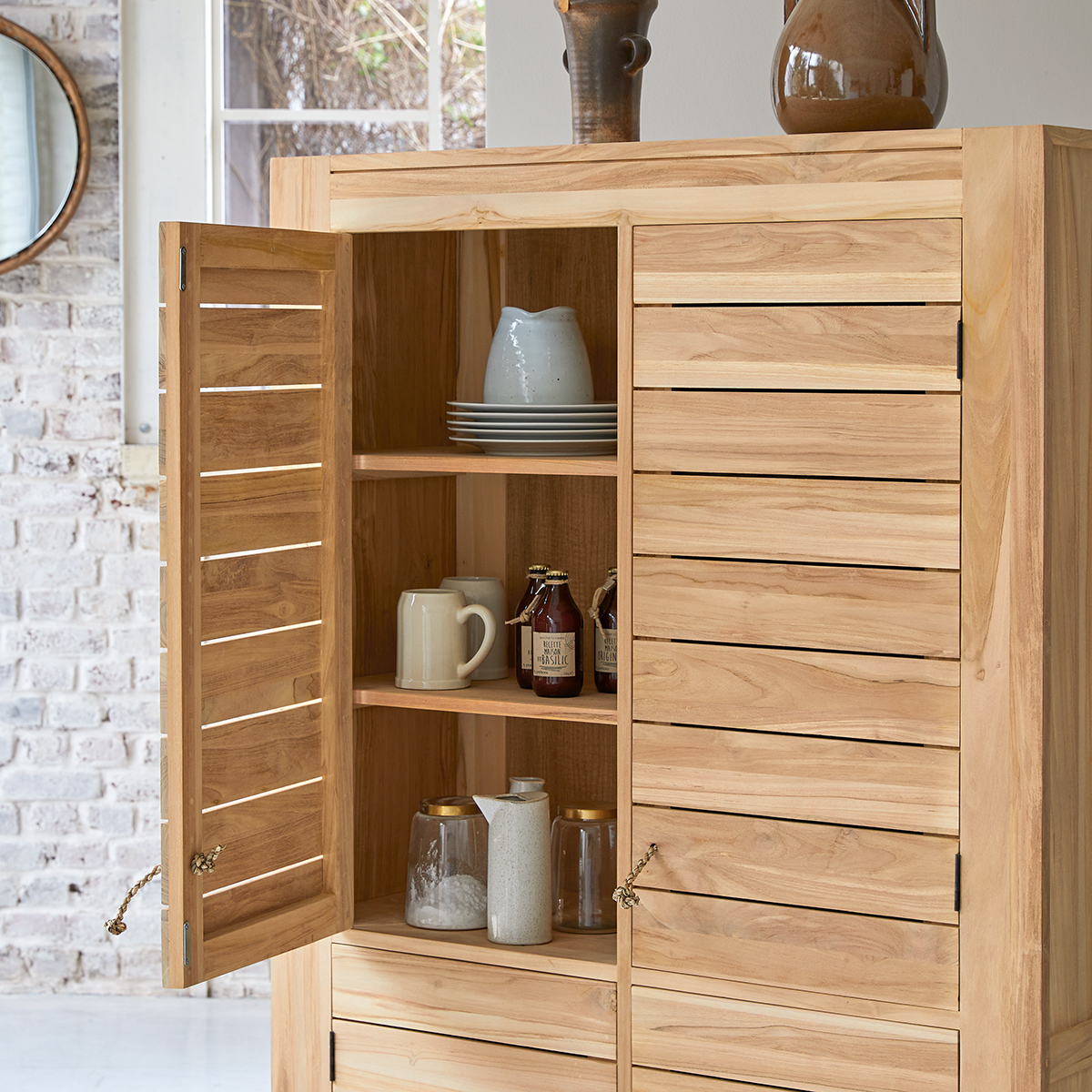 Minimalys solid teak Cupboard 160 Minimalys solid teak Cupboard 160