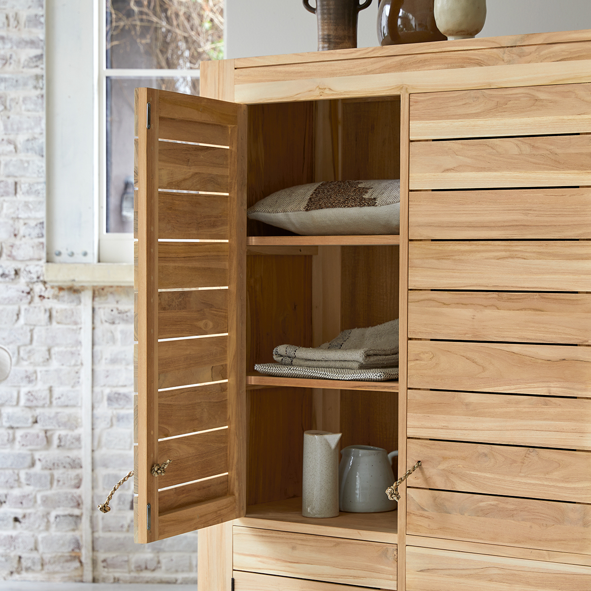 Minimalys solid teak double Cupboard Minimalys solid teak double Cupboard