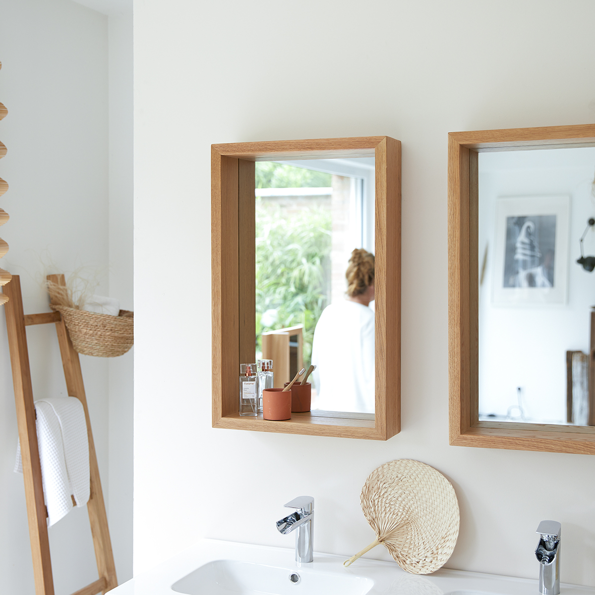 Miroir en chêne Easy 70x45 Miroir en chêne Easy 70x45